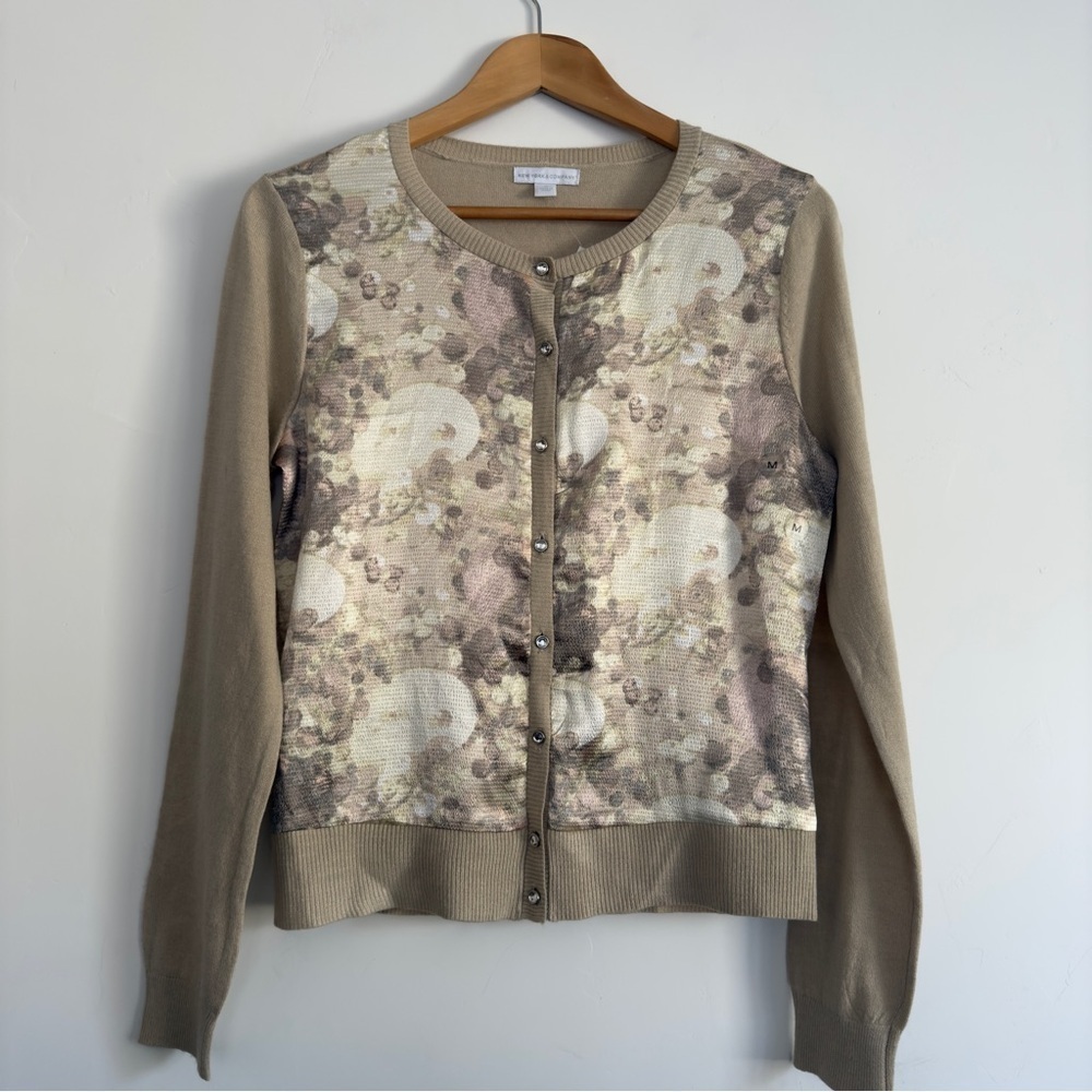 New York’s & Company button down sweater NWT Size: M